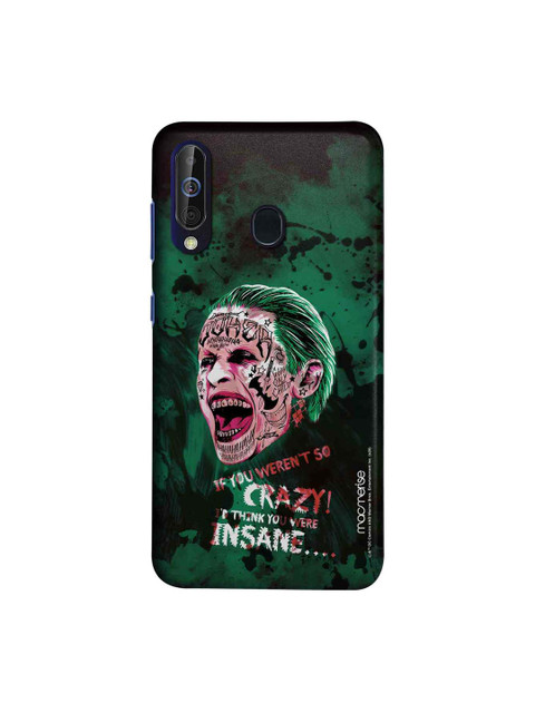 

macmerise Green & Pink DC Comics Crazy Insane Joker Sublime Samsung M40 Back Cover