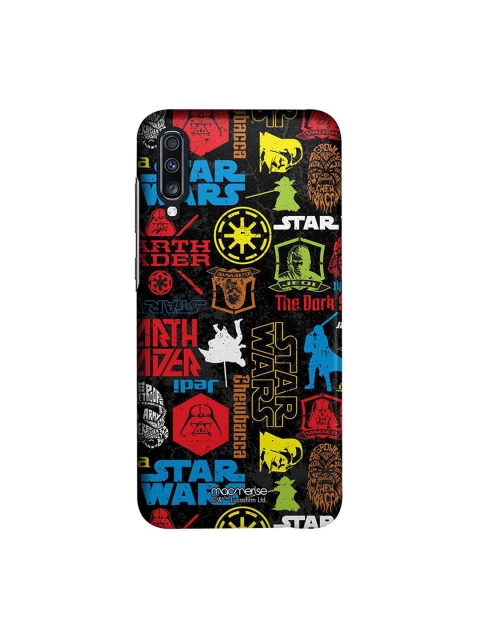

macmerise Multicoloured Star Wars Mashup Sublime Samsung Galaxy A70 Back Case, Multi