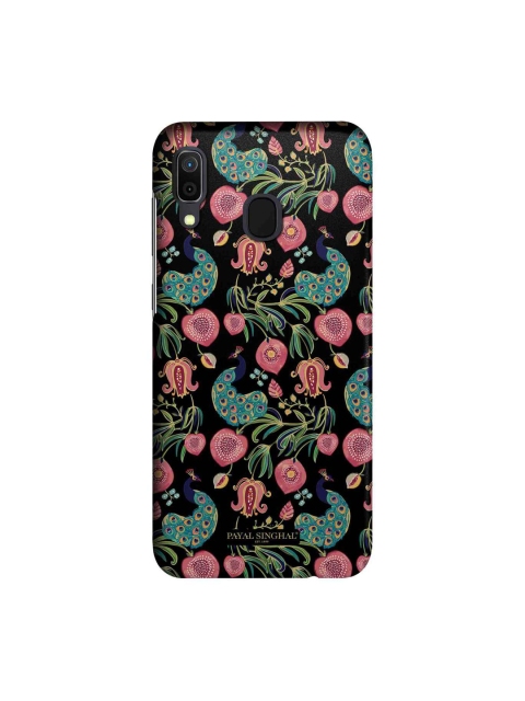 

macmerise Black & Pink Payal Singhal Anaar & Mor Sublime Samsung Galaxy A30 Back Case