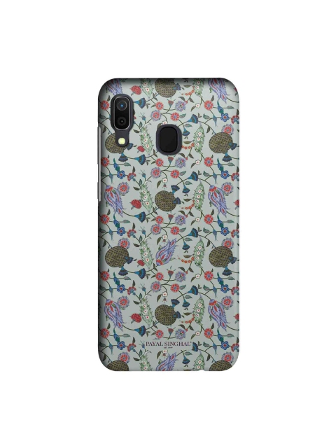 

macmerise Grey & Blue Payal Singhal Turkish Iznik Sublime Samsung Galaxy A30 Back Case