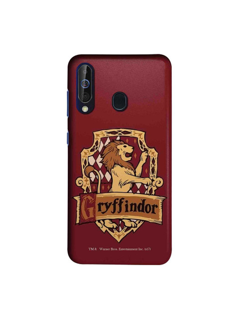 

macmerise Red & Brown Harry Potter Crest Gryffindor Sublime Samsung Galaxy M40 Back Case