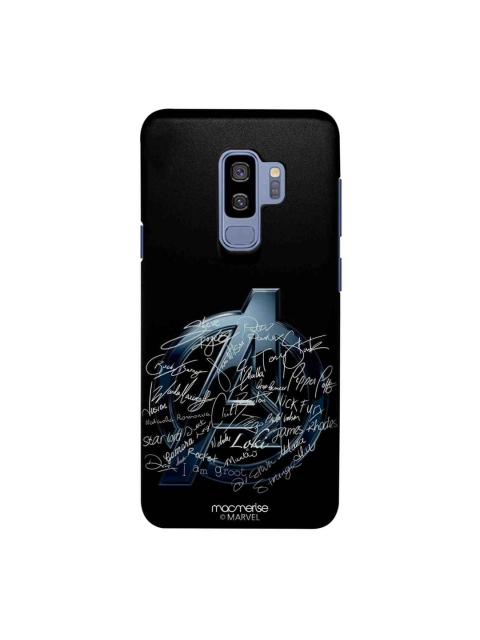 

macmerise Black & White Marvel Comics Avengers Nostalgia Sublime Samsung Galaxy S9 Plus Back Case