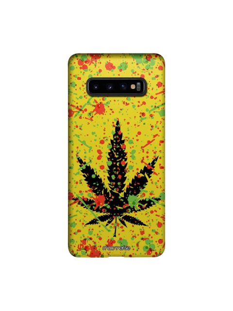 

macmerise Yellow & Black Rasta Splash Sublime Samsung Galaxy S10 Plus Back Case