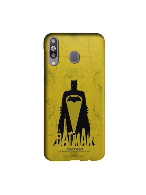 

macmerise Yellow & Black DC Comics Bat Sigl Sublime Samsung Galaxy M30 Back Case