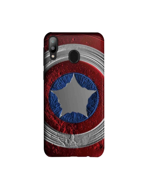 

macmerise Red & Grey Marvel Comics Stoned Shield Sublime Samsung Galaxy M20 Back Case