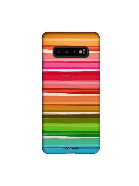 

macmerise Multicoloured Colourful Brush Strokes Sublime Samsung Galaxy S10 Plus Back Case, Multi