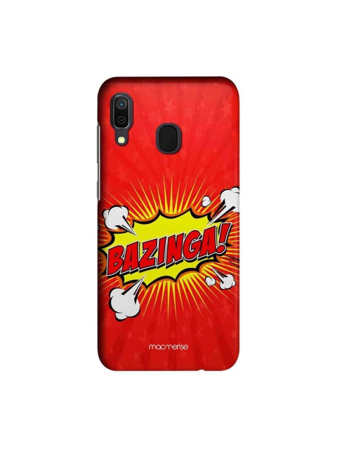 

macmerise Red & Yellow Bazinga Sublime Samsung Galaxy A30 Back Case