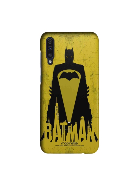 

macmerise Yellow & Black Bat Signal Samsung Galaxy A50 Back Case