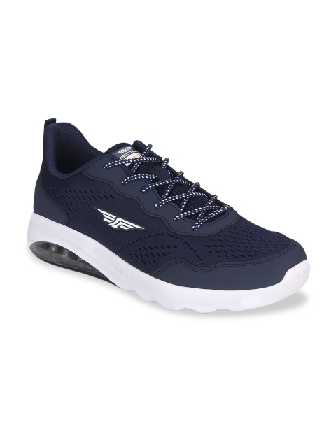 Red Tape Men Navy Blue Mesh Walking Shoes