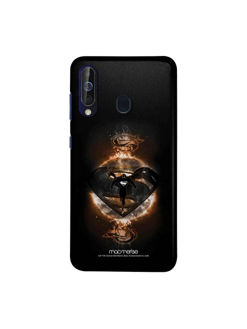 

macmerise Black & Yellow DC Comics Superman Rage Sublime Samsung Galaxy A60 Back Cover