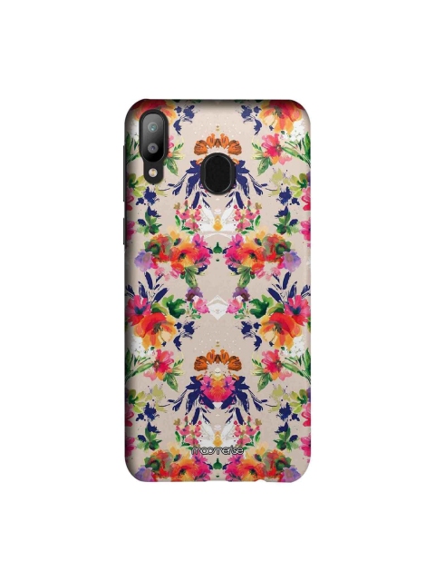 

macmerise Beige & Green Floral Symmetry Sublime Samsung Galaxy M20 Back Case