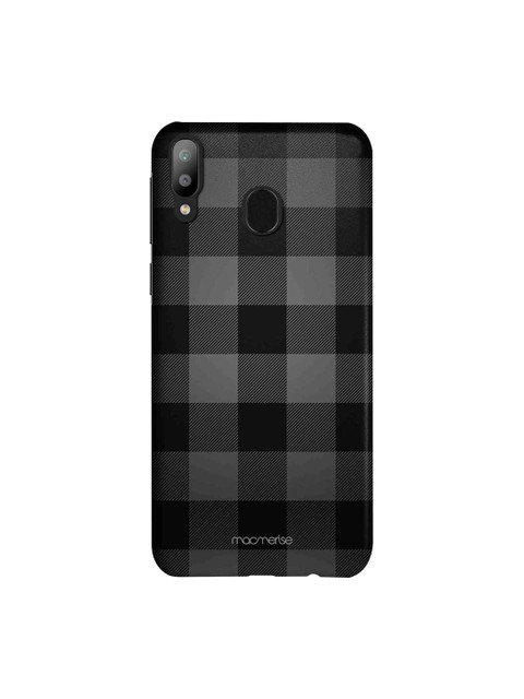 

macmerise Black Checkmate Sublime Samsung Galaxy M20 Back Case