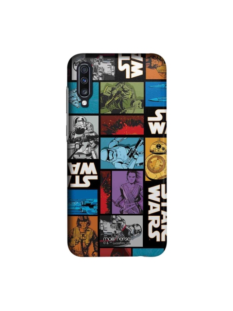 

macmerise Multicoloured Star Wars The Force Awakens Samsung Galaxy A70 Back Case, Multi