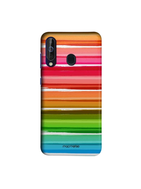 

macmerise Multicoloured Colourful Brush Strokes Sublime Samsung Galaxy A60 Back Cover, Multi