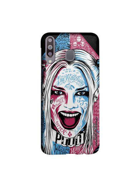 

macmerise Pink & White DC Comics Wicked Harley Quinn Sublime Samsung Galaxy M30 Back Case