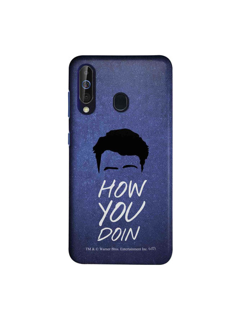 

macmerise Blue & Black Friends How You Doin Samsung Galaxy M40 Back Case