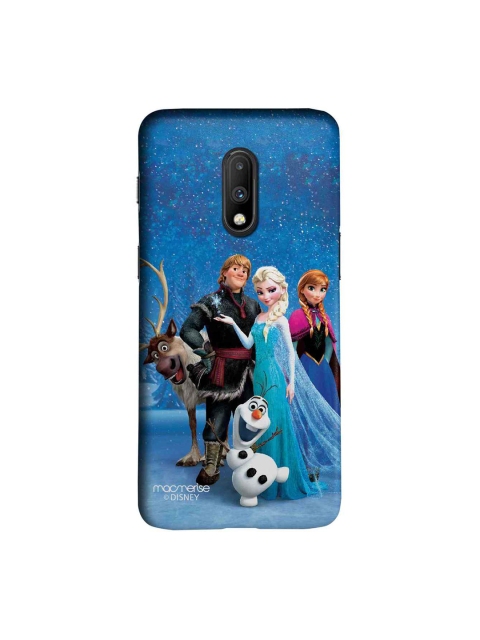 

macmerise Blue & Black Disney Frozen Together Sublime OnePlus 7 Back Cover
