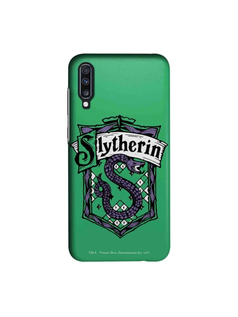 

macmerise Black & Green Harry Potter Crest Slytherin Sublime Samsung Galaxy A70 Case