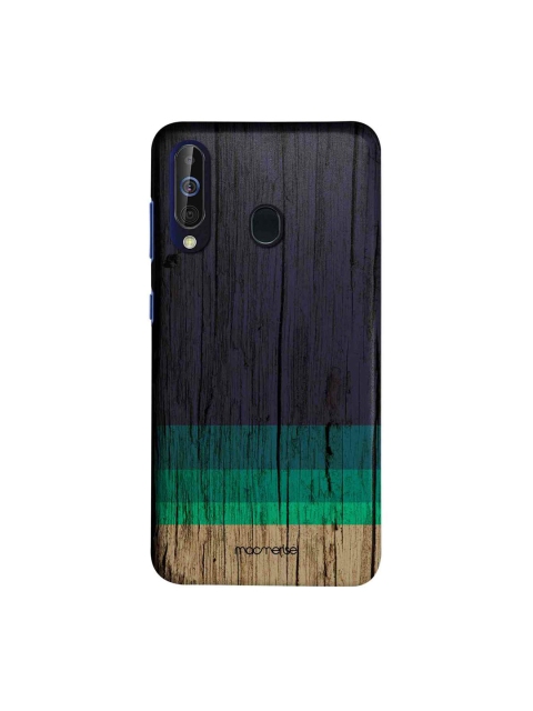 

macmerise Blue & Grey Wood Stripes Sublime Samsung Galaxy M40 Back Case