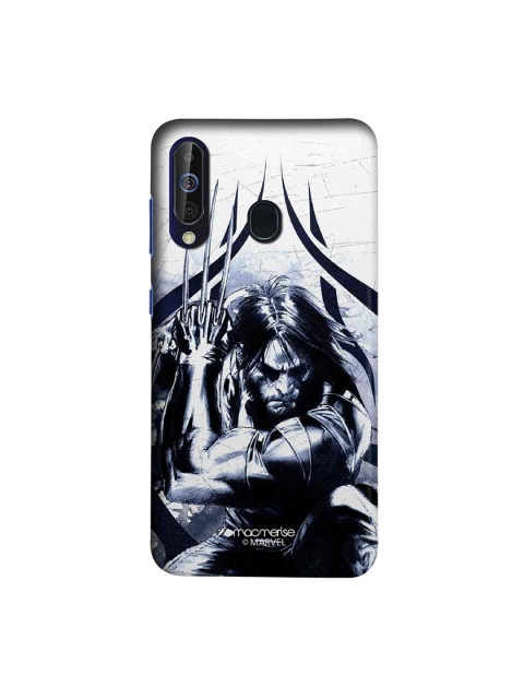 

macmerise White & Black Marvel Comics Lethal Logan Sublime Samsung Galaxy M40 Back Cover