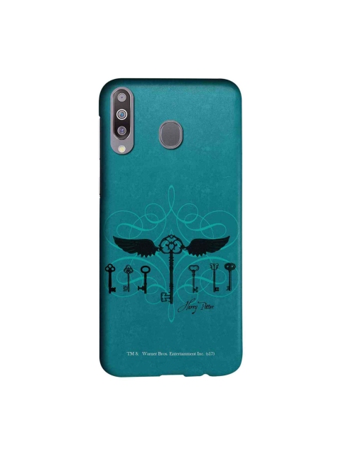 

macmerise Teal Blue & Black Harry Potter Keys Sublime Samsung Galaxy M30 Back Case