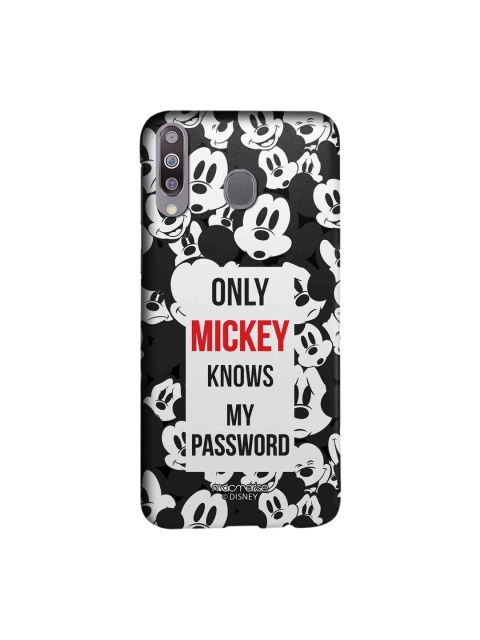 

macmerise Black & White Mickey My Password Samsung Galaxy M30 Back Case