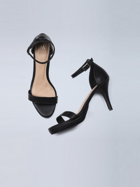 

W Women Black Solid Stilettos
