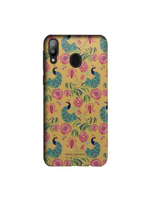 

macmerise Mustard Yellow & Pink Payal Singhal Anaar & Mor Sublime Samsung Galaxy M20 Back Case