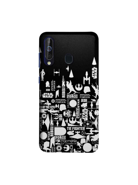 

macmerise Black & White Star Wars Era Samsung Galaxy M40 Back Case