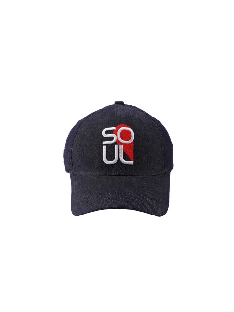 

Cap Shap Unisex Navy Blue Embroidered Visor Cap
