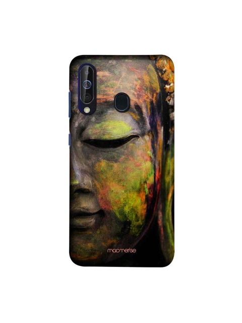 

macmerise Grey & Green Buddha Art Sublime Samsung Galaxy M40 Back Case