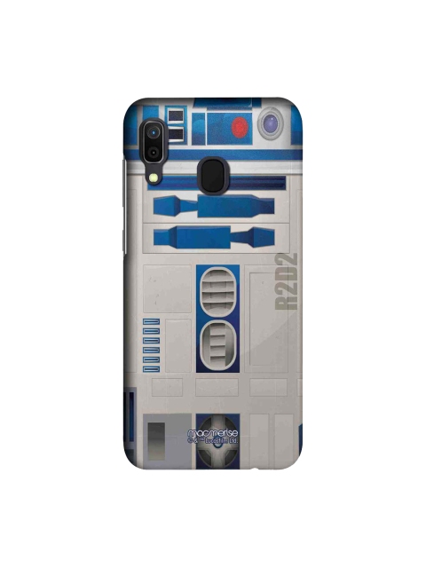 

macmerise Grey & Blue Star Wars Attire R2D2 Sublime Samsung Galaxy A30 Back Case