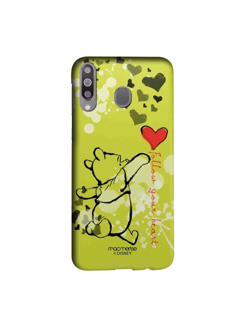 

macmerise Lime Green & Black Disney Follow Your Heart Sublime Samsung Galaxy M30 Back Case