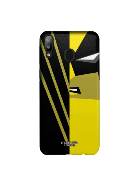 

macmerise Black & Yellow Face Focus Wolverine Samsung Galaxy M20 Back Case