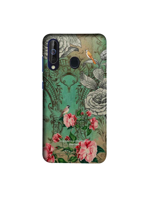 

macmerise Green & Pink India Circus Bird Gaze Sublime Samsung Galaxy M40 Back Case