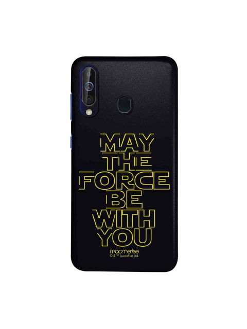 

macmerise Black & Yellow Star Wars Classic Sublime Samsung Galaxy M40 Back Case