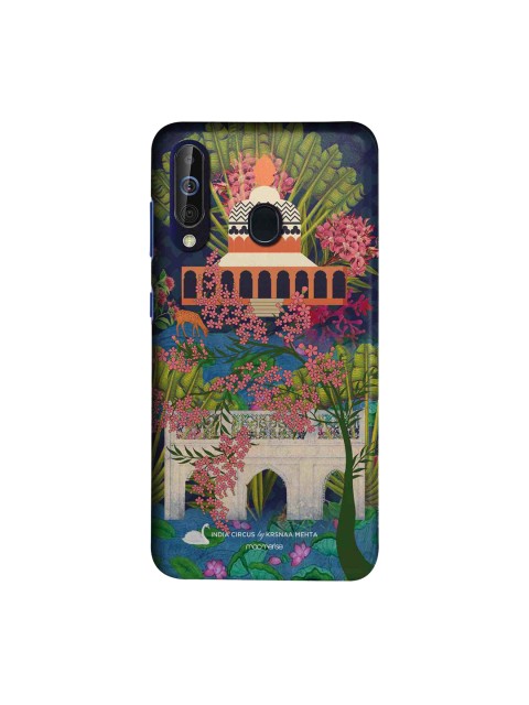 macmerise Blue & Green Blossoms Sublime Samsung Galaxy A60 Back Case