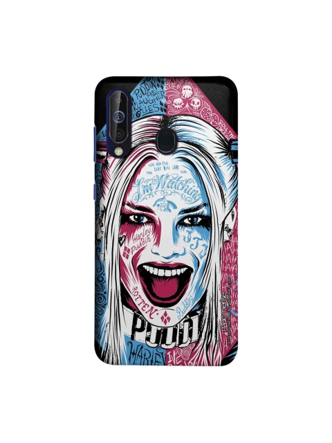 

macmerise Pink & White DC Comics Wicked Harley Quinn Sublime Samsung Galaxy M40 Back Case