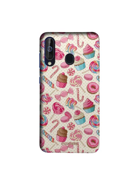 

macmerise Beige & Pink Sugar Rush Sublime Samsung Galaxy M40 Back Case