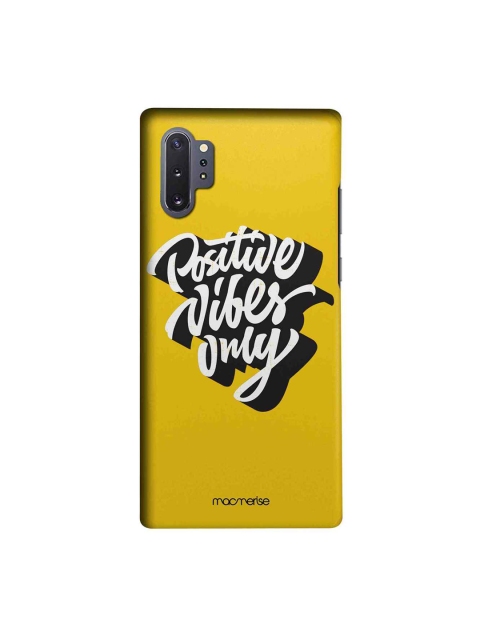 

macmerise Yellow & White Positive Vibes Sublime Samsung Galaxy Note 10 Plus Back Case