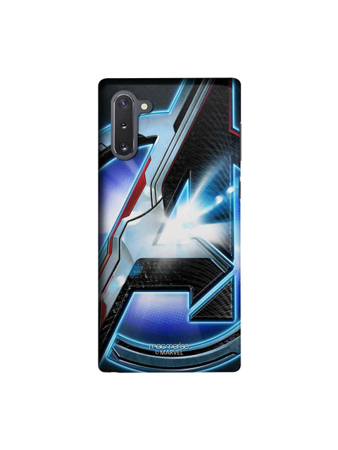 

macmerise Black & Blue Marvel Comics Endgame Logo Sublime Samsung Galaxy Note10 Back Cover