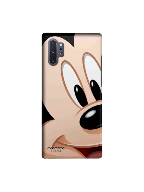 macmerise Beige & Black Disney Zoom Up Mickey Sublime Samsung Galaxy Note10 Plus Back Cover