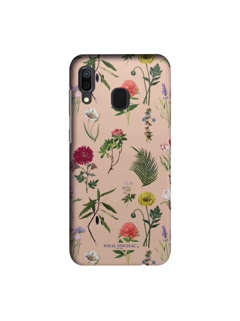 

macmerise Pink & Green Payal Singhal Bageecha Samsung Galaxy A30 Back Case