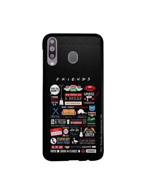 

macmerise Black & White Friends Infographic Samsung Galaxy M30 Back Case