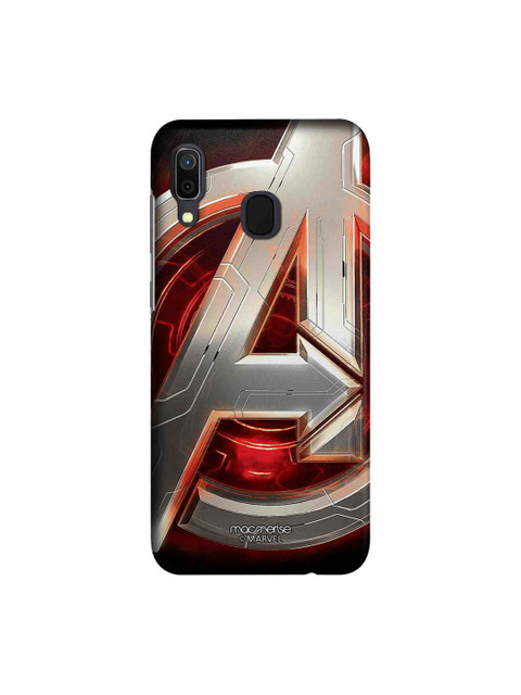

macmerise Red & Grey Marvel Comics Avengers Version 2 Sublime Samsung Galaxy A30 Back Case