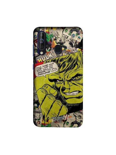 

macmerise Green & Black Marvel Comics Hulk Sublime Samsung Galaxy M40 Back Case