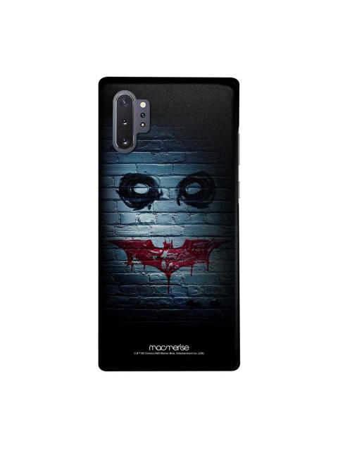 

macmerise Black & Blue DC Comics Bat Joker Graffiti Sublime Samsung Galaxy Note10 Plus Back Cover