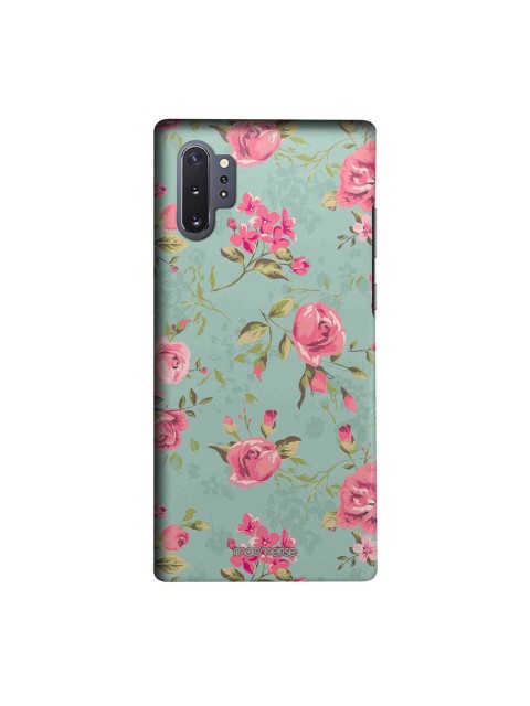 

macmerise Green & Pink Flowers Sublime Samsung Galaxy Note 10 Plus Back Case