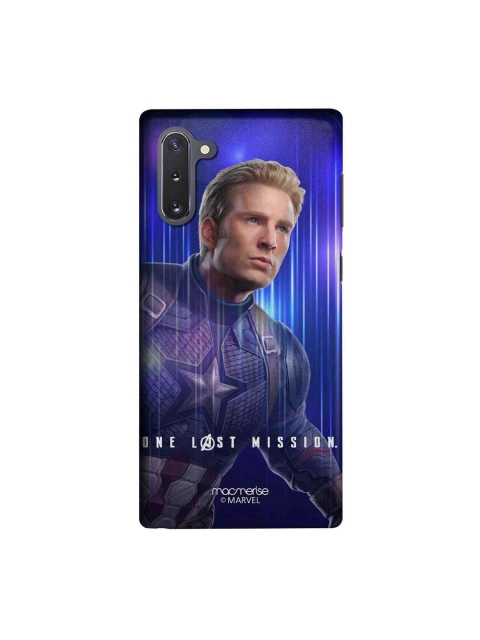 

macmerise Blue Marvel Captain America Samsung Galaxy Note 10 Back Case
