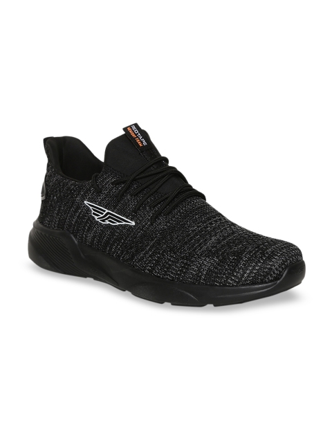 

Red Tape Men Black & Grey Mesh Walking Shoes